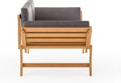 Loungebank Tuin FSC Antraciet – Makkelijk Verstelbaar Lounge Bank Balkon – Tuinbank Lounge Hardhout FSC – Perfecthomeshop -Tuinmeubel Winkel 1200x824 2
