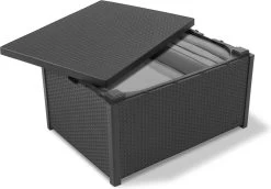 Allibert Arica Tuintafel - 79x59,5x42 Cm - Grafiet -Tuinmeubel Winkel 1200x836 1