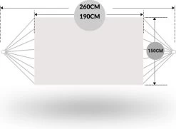 Dubbele Hangmat Rood - 1 Of 2 Persoons - Lig Oppervlak 190x150cm - Lengte 260cm 10 Dubbele Hangmat Rood - 1 Of 2 Persoons - Lig Oppervlak 190x150cm - Lengte 260cm -Tuinmeubel Winkel 1200x880 4