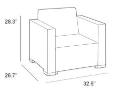 Allibert California Loungeset - 5 Personen - Cappuccino 34 Allibert California Loungeset - 5 Personen - Cappuccino -Tuinmeubel Winkel 1200x889