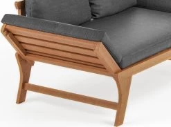 Loungebank Tuin FSC Antraciet – Makkelijk Verstelbaar Lounge Bank Balkon – Tuinbank Lounge Hardhout FSC – Perfecthomeshop -Tuinmeubel Winkel 1200x896