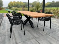 Tuinstoel - Air XL - Zwart - Siesta -Tuinmeubel Winkel 1200x899 3