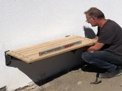 MaximaVida Opklapbare Gevelbank Jordaan 100 Cm- FSC Eikenhout -Tuinmeubel Winkel 1200x900 7