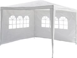 Garden Royal Partytent - 2 Zijwanden - 3 X 3 M - Wit -Tuinmeubel Winkel 1200x908 1