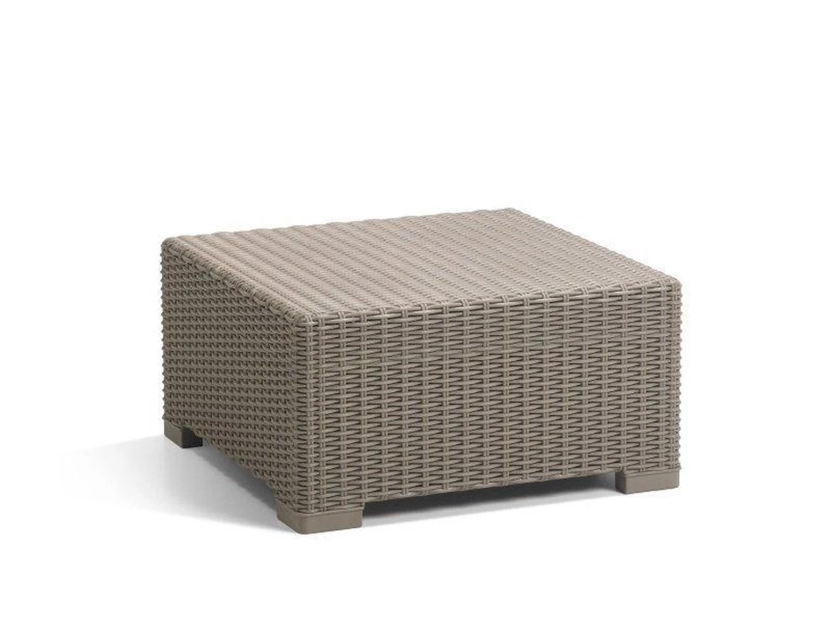 Allibert California Loungeset - 5 Personen - Cappuccino 3 Allibert California Loungeset - 5 Personen - Cappuccino - Afbeelding 3