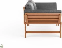 Loungebank Tuin FSC Antraciet – Makkelijk Verstelbaar Lounge Bank Balkon – Tuinbank Lounge Hardhout FSC – Perfecthomeshop -Tuinmeubel Winkel 1200x942 1