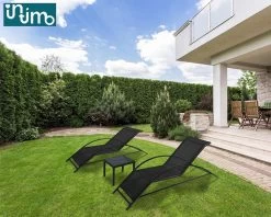 Intimo Ligbeddenset + Tafel - Zwart - 163x60x65/45x45x40 14 Intimo Ligbeddenset + Tafel - Zwart - 163x60x65/45x45x40 -Tuinmeubel Winkel 1200x960 5