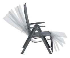 Garden Impressions - Sol Verstelbare Tuinstoel - Aluminium - Zwart 10 Garden Impressions - Sol Verstelbare Tuinstoel - Aluminium - Zwart -Tuinmeubel Winkel 1200x990