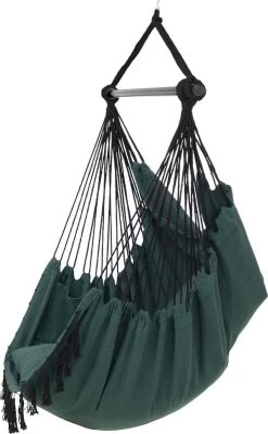Vita5 XXL Hangstoel | Binnen&Buiten Hangnest | Incl. 2 Kussens En Boekenvak | Volwassenen&Kinderen | Hangmatstoel Tot 225kg | Donkergroen 24 Vita5 XXL Hangstoel | Binnen&Buiten Hangnest | Incl. 2 Kussens En Boekenvak | Volwassenen&Kinderen | Hangmatstoel Tot 225kg | Donkergroen -Tuinmeubel Winkel 742x1200