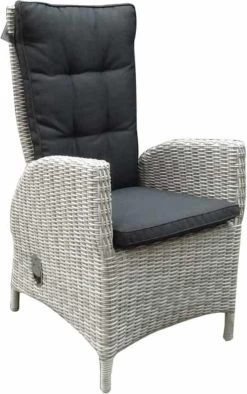 Menorca Dining Tuinstoel Verstelbaar Wit Grijs -Tuinmeubel Winkel 753x1200 2