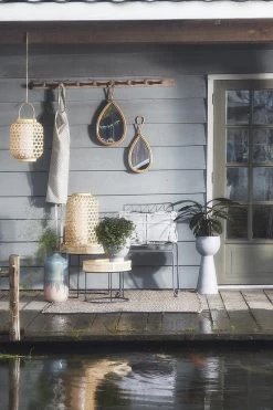 Mica Decorations Leandro Bijzettafel - Set Van 2 - H45 X Ø45 Cm - Zwart -Tuinmeubel Winkel 799x1200