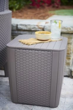 ALLIBERT Keter Luzon Opbergtafel - 39x39x43cm - Donkergrijs -Tuinmeubel Winkel 800x1200 19