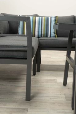 Blakes Lounge Diningset - 4 Delig - Donker Grijs -Tuinmeubel Winkel 800x1200 40