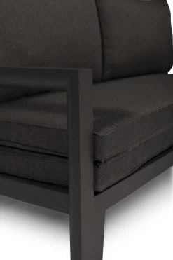 Merkloos Loungebed | Daybed | Uitschuifbare Tuinbank | 185 Cm | Zwart | Hoogwaardige Kwaliteit | Loungebank -Tuinmeubel Winkel 800x1200 5