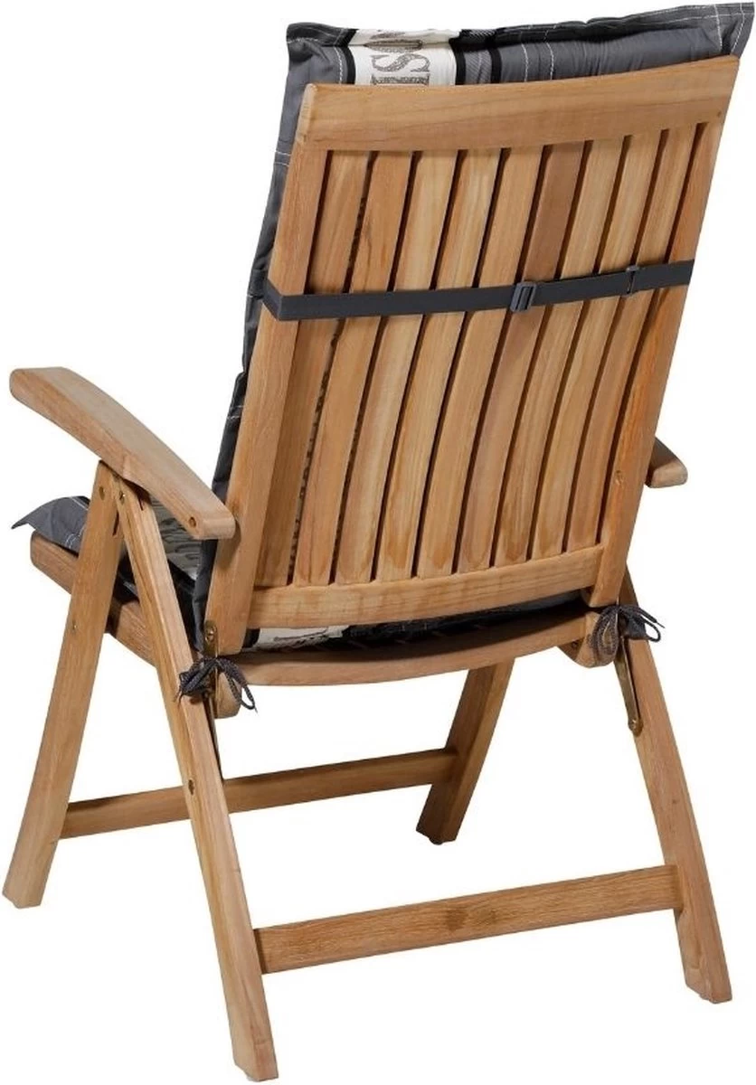 Madison Tuinkussen Hoog Madison Garden 123x50 Cm - Grijs 4 Madison Tuinkussen Hoog Madison Garden 123x50 Cm - Grijs - Afbeelding 4