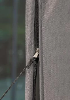 Weersbestendige Parasolhoes - Rond & Vierkant - Max. 3 X 3 M - Grijs / Antraciet - Stokparasol -Tuinmeubel Winkel 845x1200