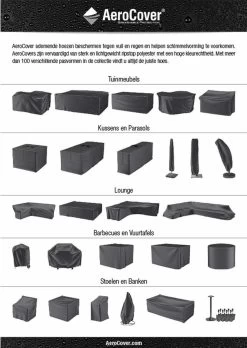 Aerocover Loungesethoes - L-vorm - L 255 X L 255 X B 100 X H 70 Cm 22 Aerocover Loungesethoes - L-vorm - L 255 X L 255 X B 100 X H 70 Cm -Tuinmeubel Winkel 852x1200 1