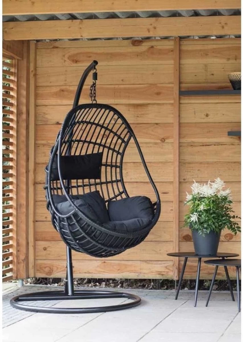 Hangstoel Sturdy Frame Zwart 10 Hangstoel Sturdy Frame Zwart - Afbeelding 10