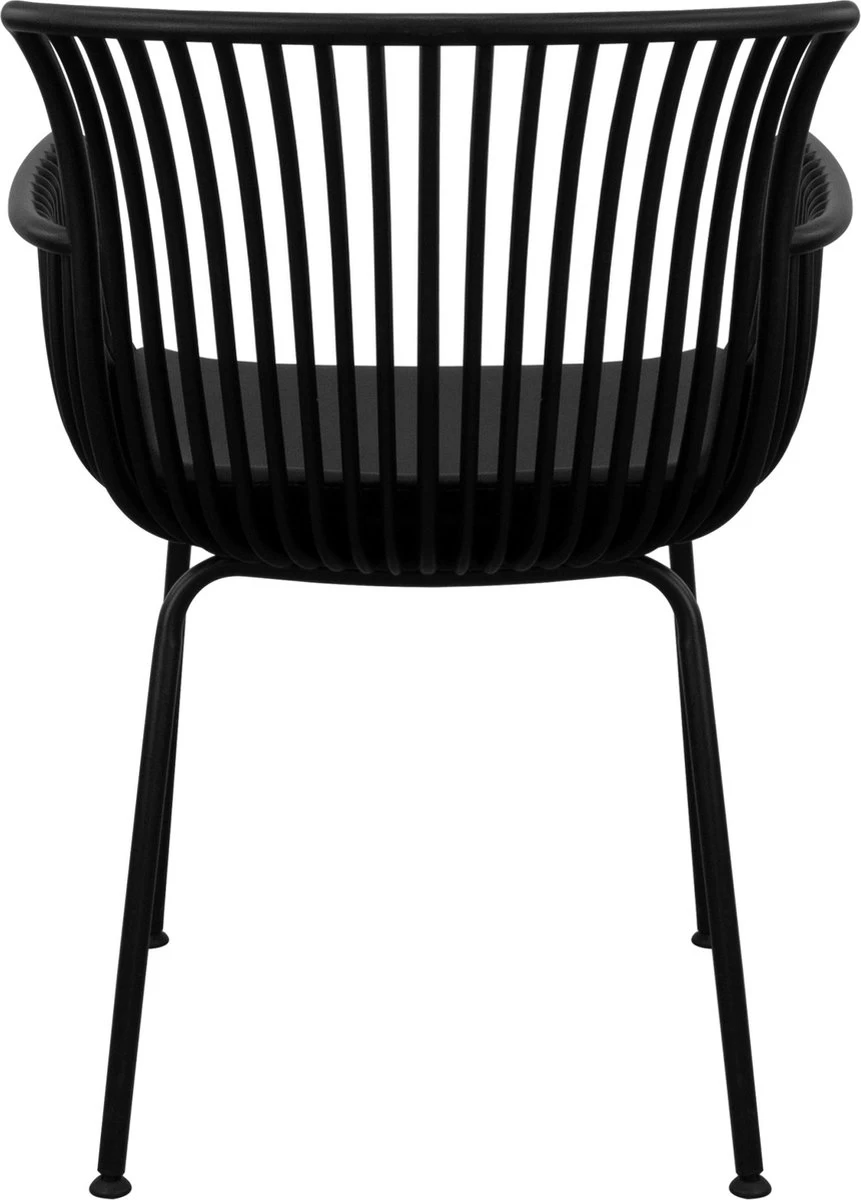 Kick Tuinstoel Otis - Zwart 4 Kick Tuinstoel Otis - Zwart - Afbeelding 4