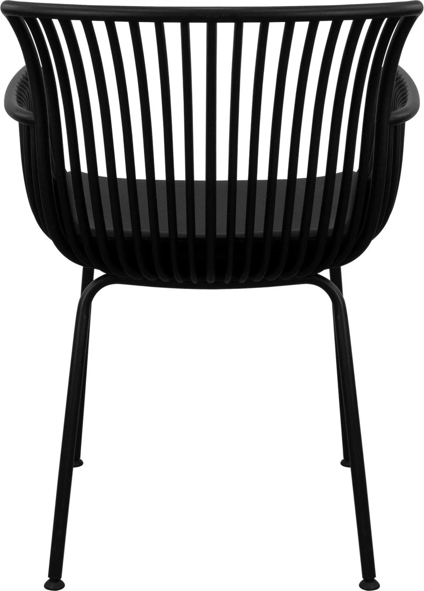 Kick Tuinstoel Otis - Zwart 6 Kick Tuinstoel Otis - Zwart - Afbeelding 6