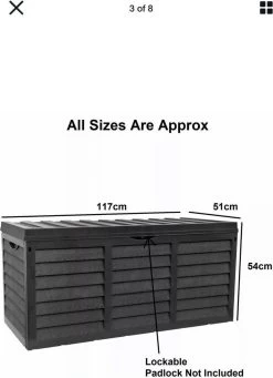 Grote Tuinkussen Opbergbox 320l UV-bestendig En Winterharde Tuinbox Met Wielen -Tuinmeubel Winkel 868x1200 1
