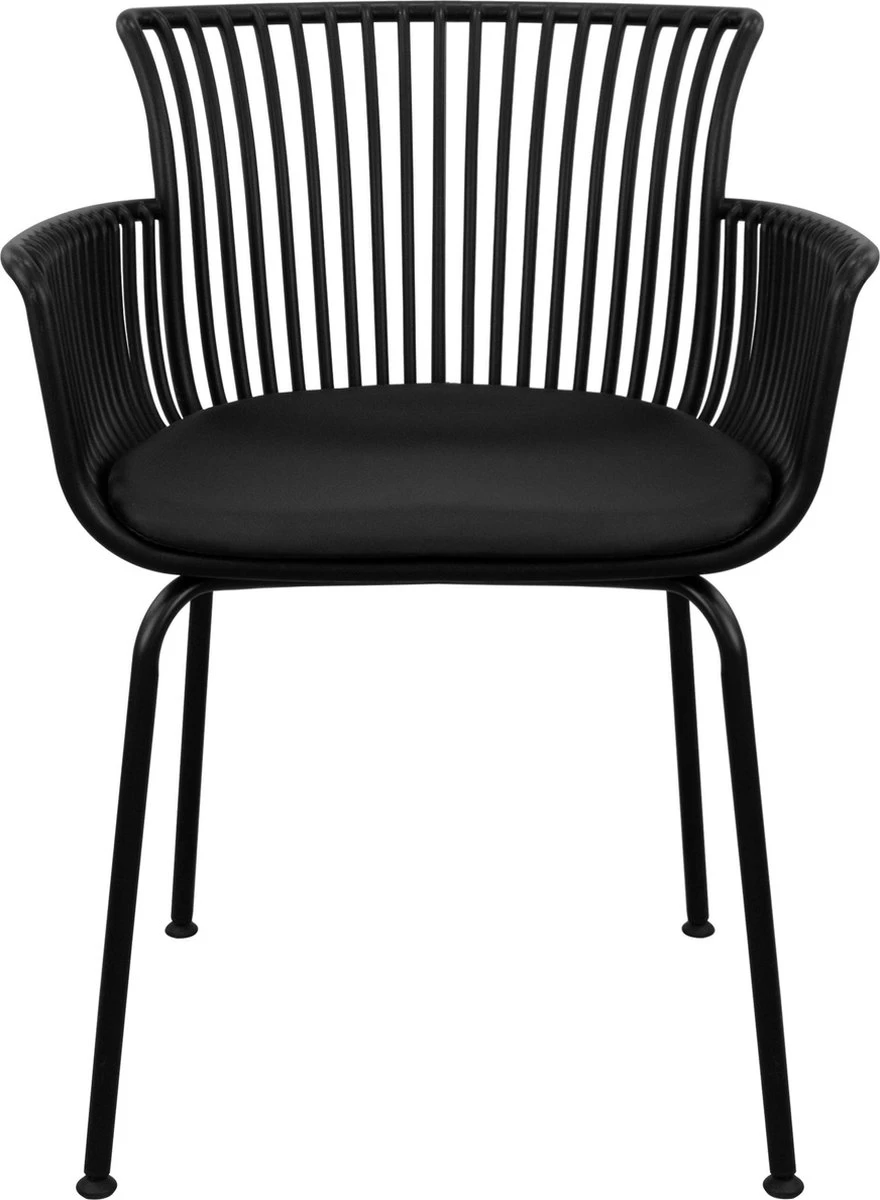 Kick Tuinstoel Otis - Zwart 2 Kick Tuinstoel Otis - Zwart - Afbeelding 2