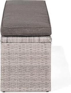 Beliani VITERBO - Loungeset Voor 8 - Grijs - PE Rotan 28 Beliani VITERBO - Loungeset Voor 8 - Grijs - PE Rotan -Tuinmeubel Winkel 916x1200