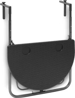 Relaxdays Balkontafel Inklapbaar, Balkon Tafel Rotan, Hangtafel Reling - Zwart 29 Relaxdays Balkontafel Inklapbaar, Balkon Tafel Rotan, Hangtafel Reling - Zwart -Tuinmeubel Winkel 919x1200