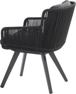 4 Seasons Outdoor 4SO Armstoel Flores Anthracite - 1 Stuk 8 4 Seasons Outdoor 4SO Armstoel Flores Anthracite - 1 Stuk -Tuinmeubel Winkel 964x1200