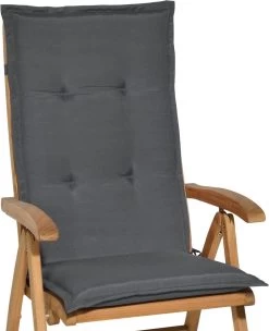 Beautissu Loft HL – Set Van 4 Tuinkussens Hoge Rug 120x50x6 Cm Kussen Grafiet Grijs Tuinstoelkussens Zitkussen Tuinstoel -Tuinmeubel Winkel 976x1200 1